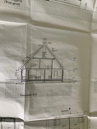 Floorplan - De Hullen 15, 9419 TH Drijber